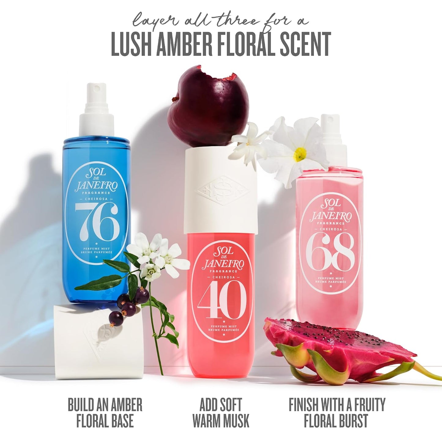 Cheirosa Hair & Body Fragrance Mist Refill - 240mL | Long-Lasting Scent