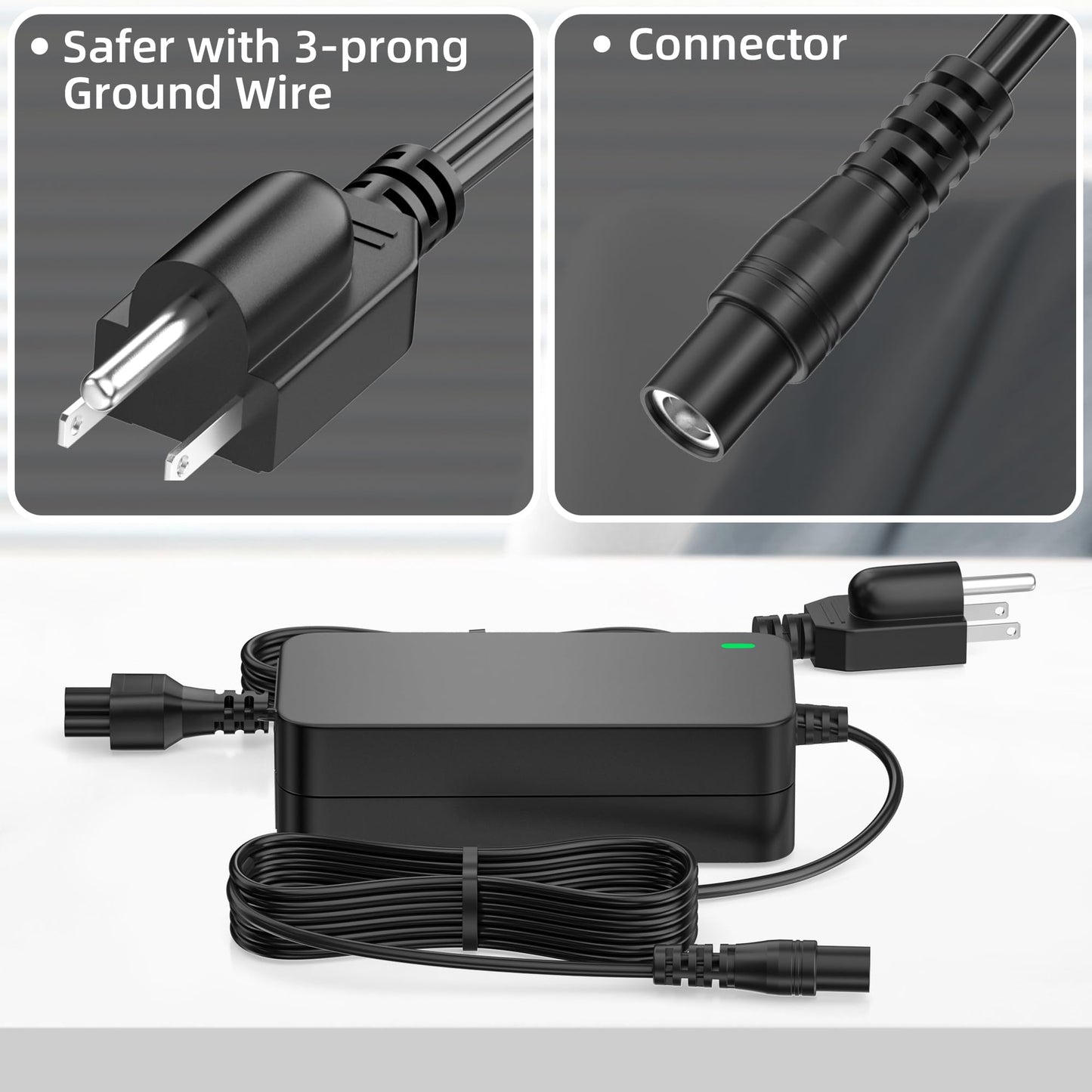 14V Charger for NOCO GB70 GB150 Compatible with NOCO Jump Starters GB70, GB150, GB250+, GB251+, GB500, GB500+, Power Adapter for Genius Boost Ultra Safe Lithium Battery, XGC4, XGC Connector Cable