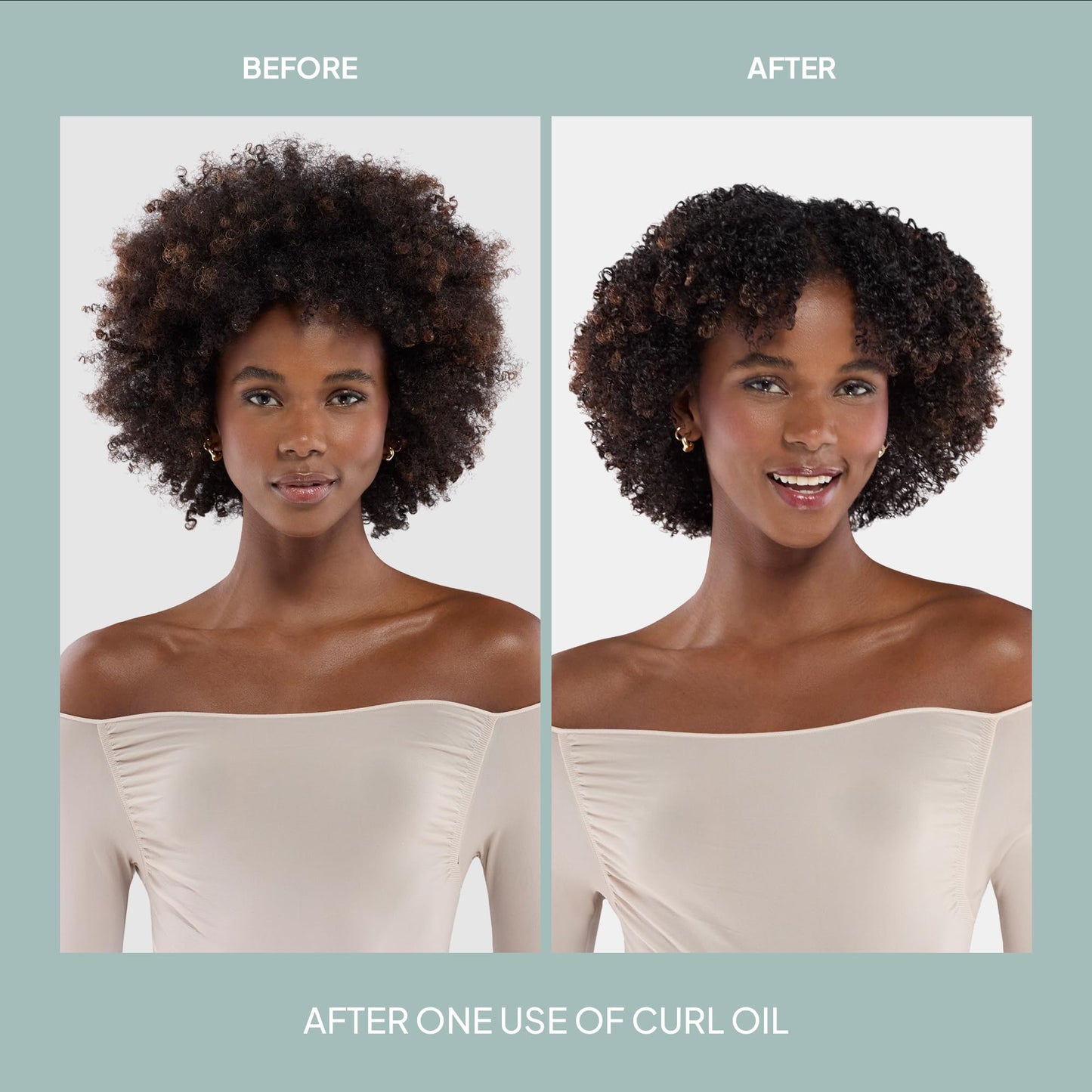 VERB Curl Oil Sample, 1 ml - Define + Shine + Smooth Frizz - for All Curl Types -Silicone Free + No Parabens, Gluten or Harmful Sulfates