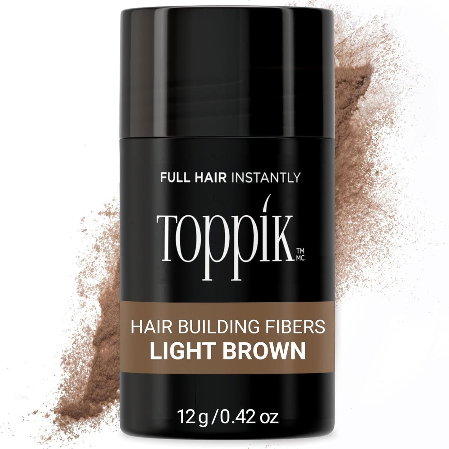 Toppik Hair Building Fibers - Instantly Thicker & Fuller Hair | 9 Shades, 4 Sizes Available