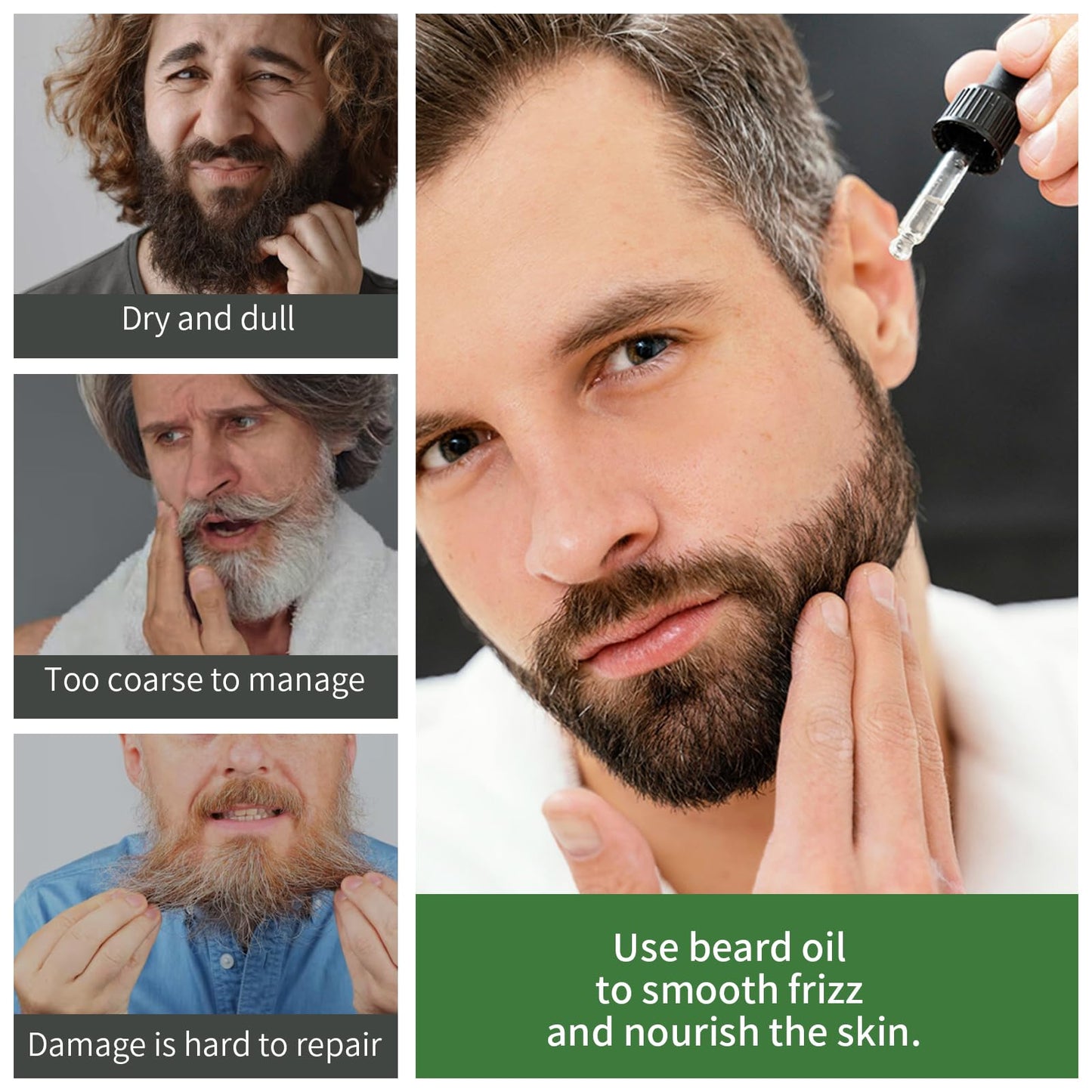 Santymo RAW Beard Oil for Men Growth & Care - Apricot & Grape Seed Oil Blend with Honey, Amino Acid, Vitamin E - Soothes Itchy Skin, Reduces Flakiness, Improves Manageability - 1 fl oz