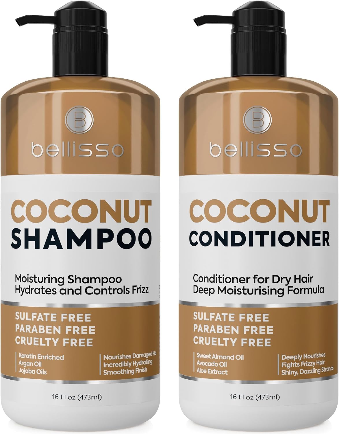Onion Shampoo and Conditioner Set - Rosemary & Biotin Thickening Formula for Thinning Hair | Hydrating & Sulfate-Free