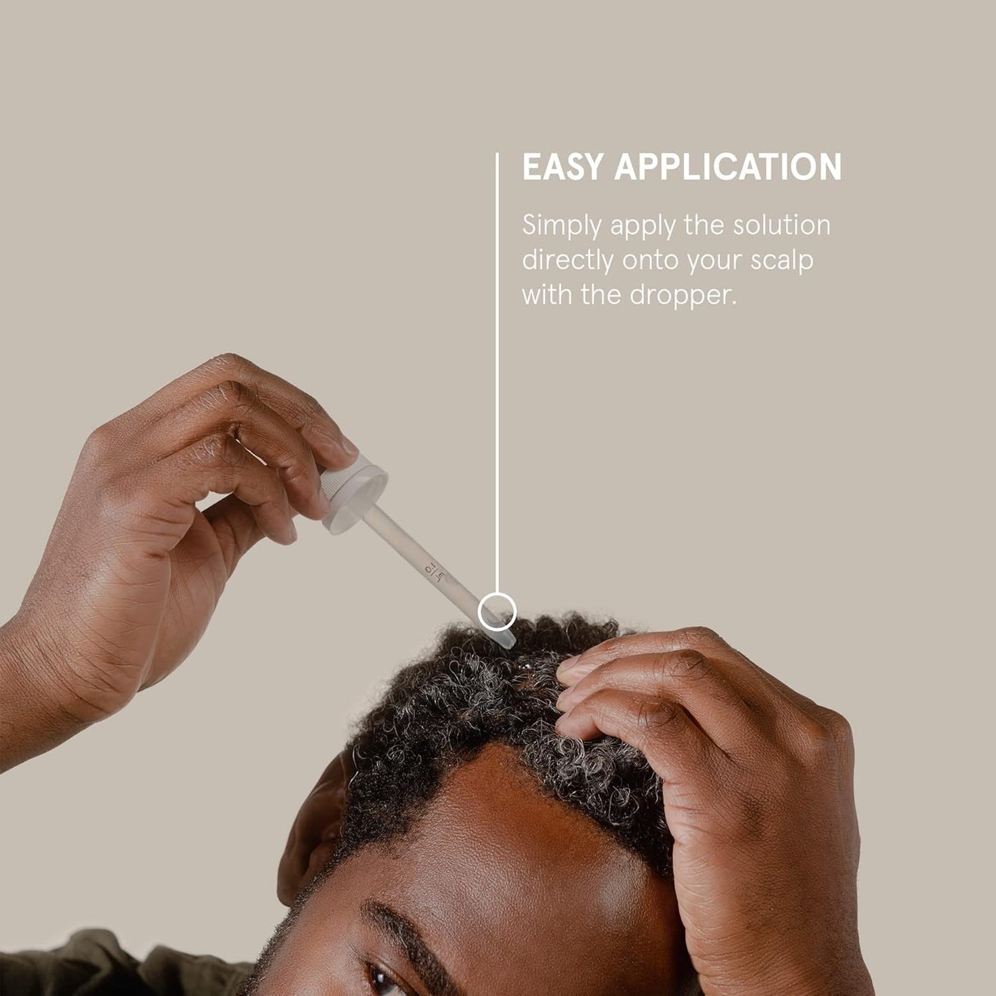 Minoxidil Solution 5% for Men - Extra Strength Hair Regrowth Treatment - Non-Greasy Formula | 3 Month Supply (3 x 2 fl oz Bottles)