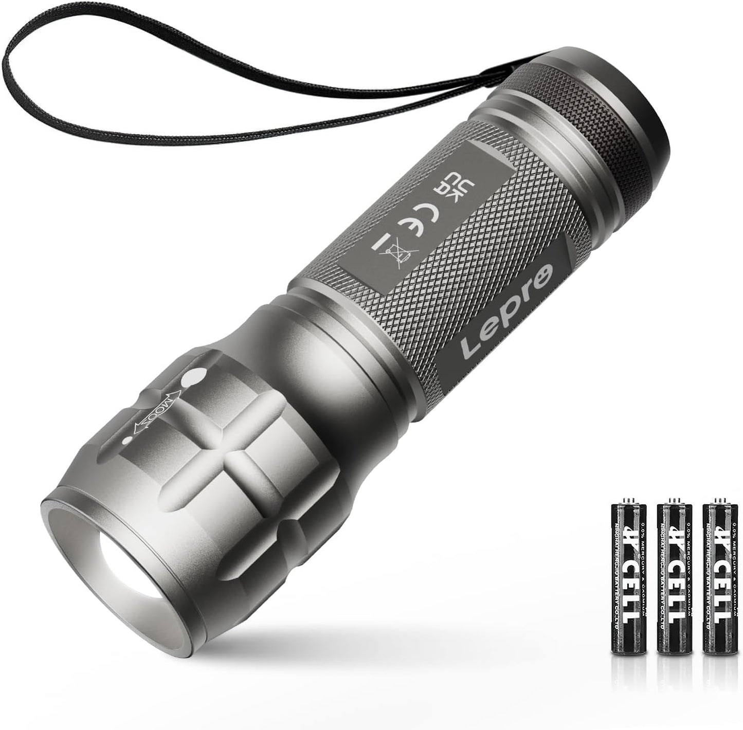 LED Flashlights - High Lumens Waterproof Tactical Flashlight | Adjustable Focus for Outdoor & Emergency Use