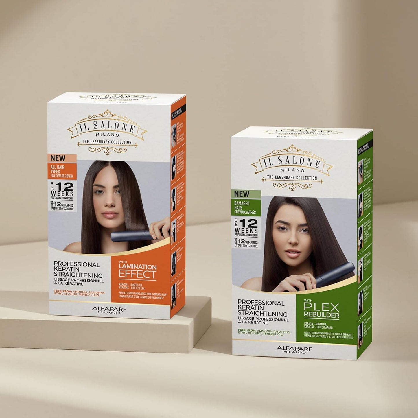 Keratin Hair Treatment - At-Home Smoothing & Straightening Kit | Frizz Control & Heat Protection