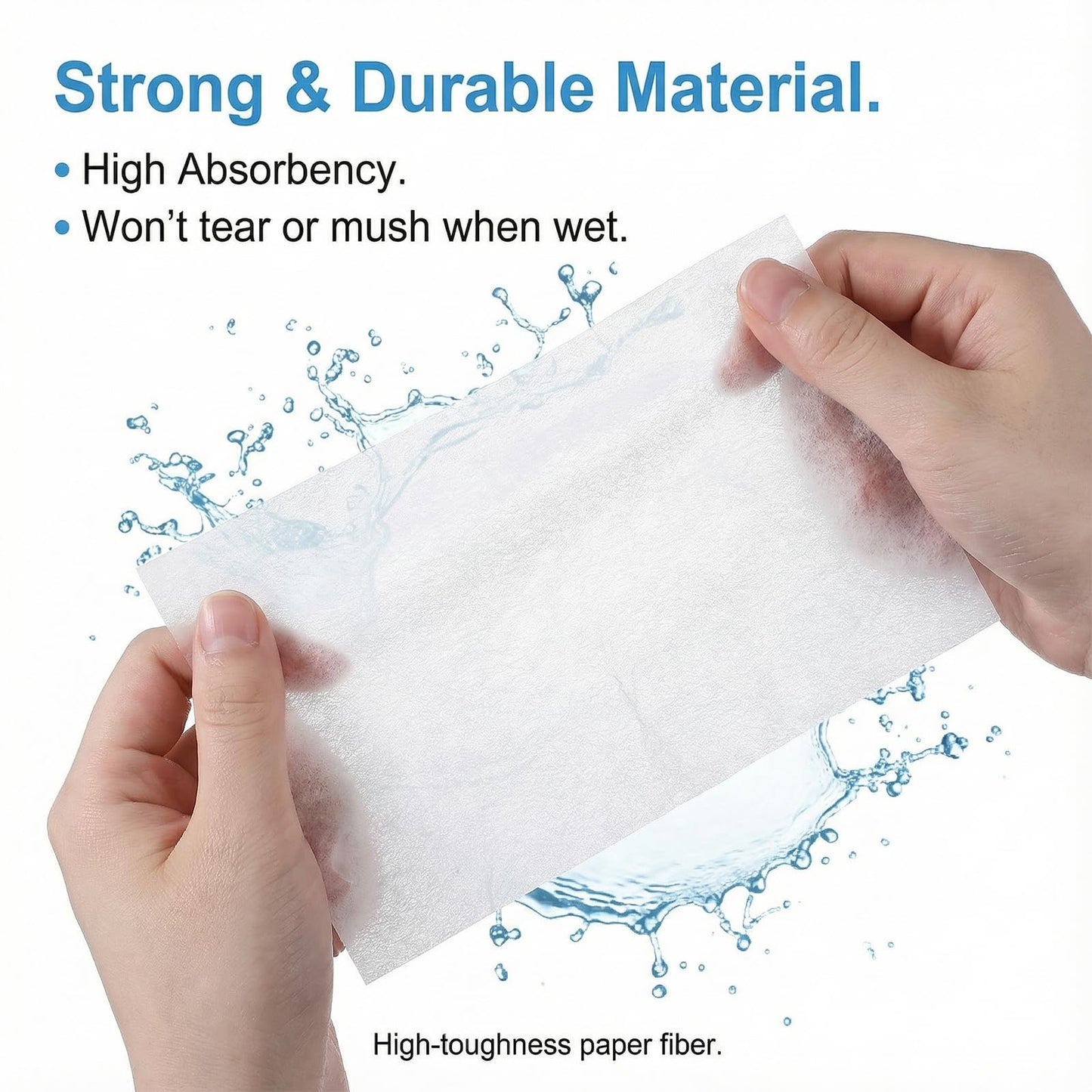 YBEATY 320PCS Perm Paper Disposable Salon Hair End Wrap Papers Heat-Resistant End Tissue Perm Roller Paper Hairstyling Curling Tool for Professional Stylist Salon Shop Home Cold Hot