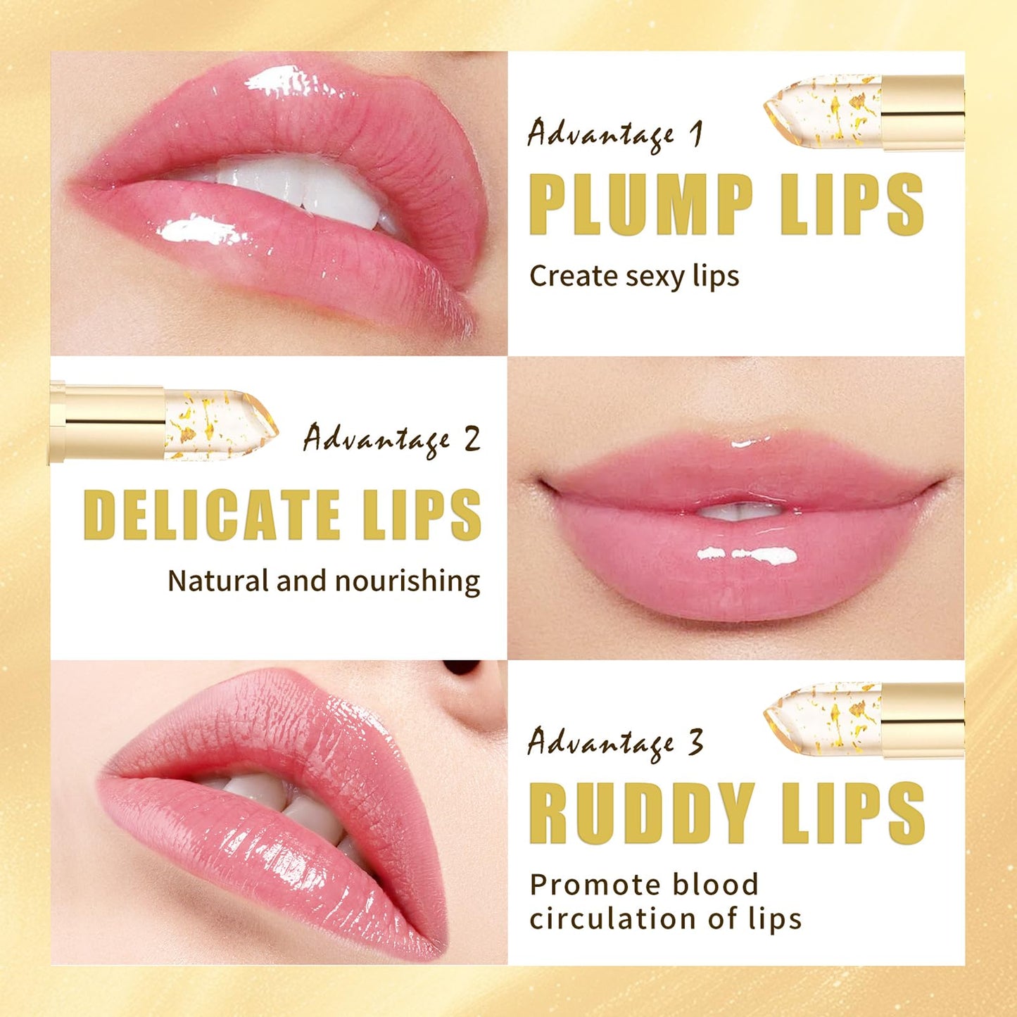 Coellyo Lipstick 1PCSCoellyo Lipstick, True Tone Ph Adjusting Lipstick for Women,Clear lip stick That Changes Color,Long Lasting 24 Hours Moisturizing (1PCS)
