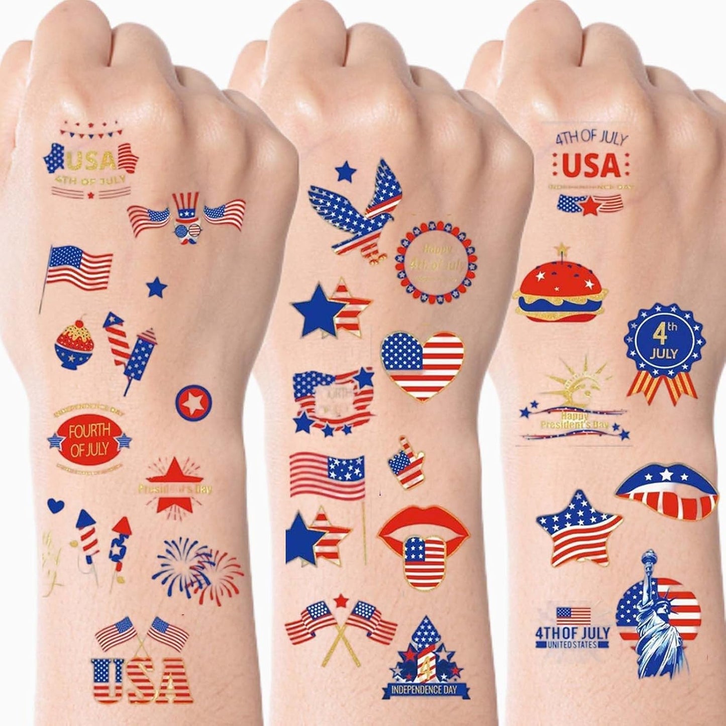 Soccer Temporary Tattoos - Waterproof Cartoon Face Stickers | 6 Fun Styles for Party Makeup