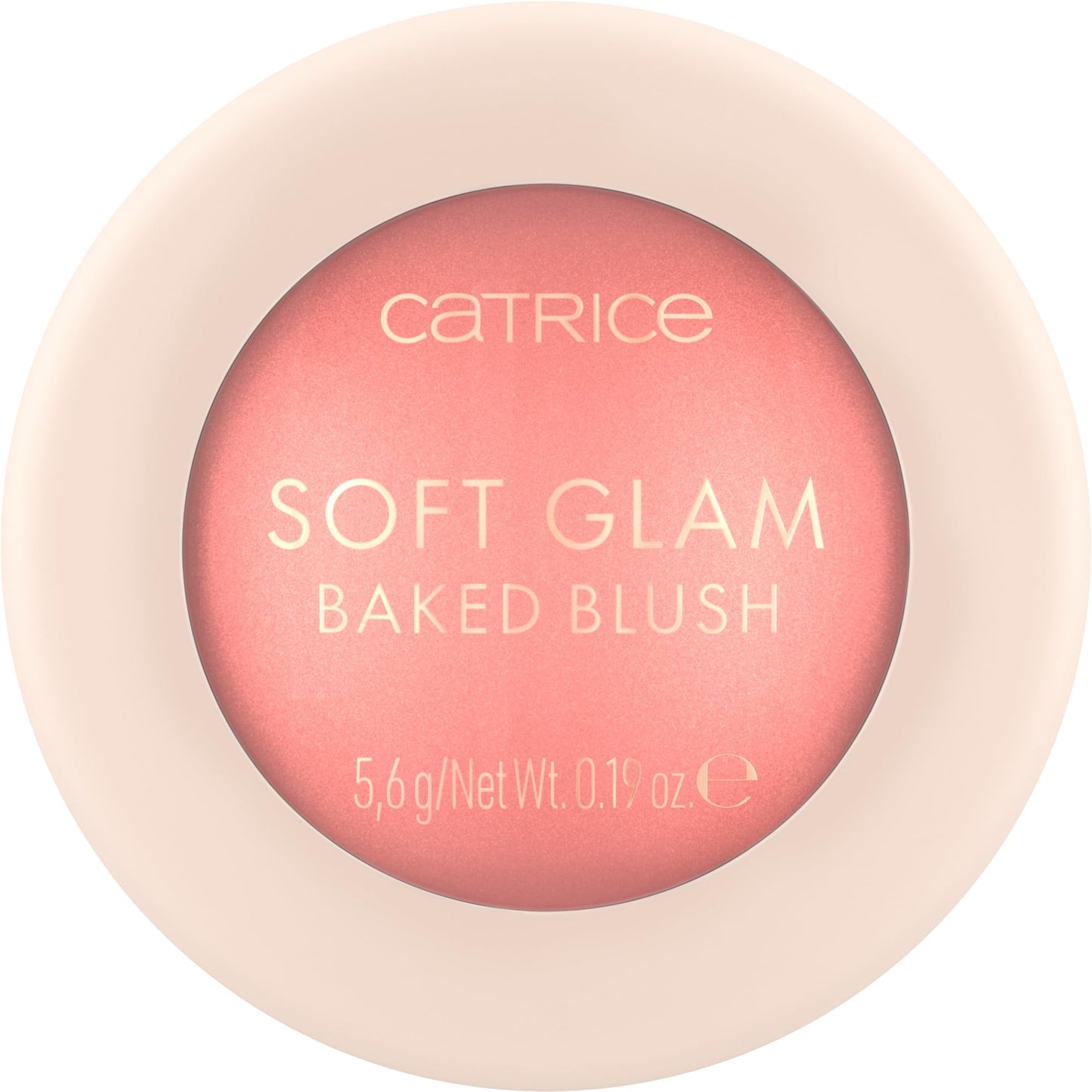 Catrice Soft Glam Baked Blush | Luminous, Lightweight Powder for Buildable Color | Vegan & Cruelty Free (010 | On Cloud Pink)
