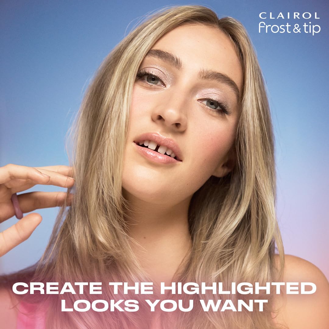 Clairol Nice'n Easy Hair Dye - Light Blonde to Medium Brown Color | Frost & Tip, 1 Pack