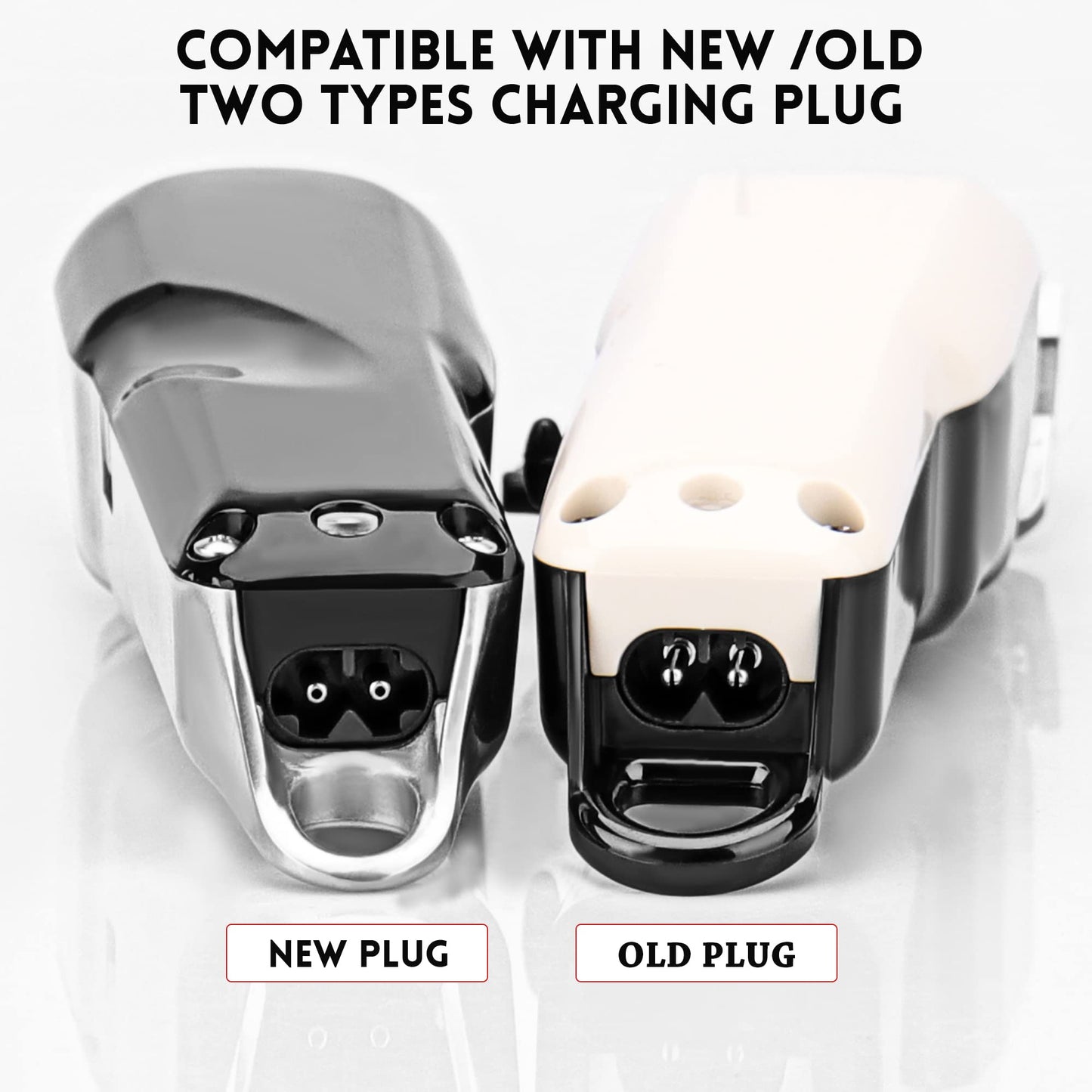 Kaynway 2PCS USB Charger Stand Set for Wahl Magic Clip Senior Sterling-4 Detailer Lithium-Ion Pro Clippers, Replacement Charging Cable for Wahl 8164 Finale & 8173 Vanish Shaver