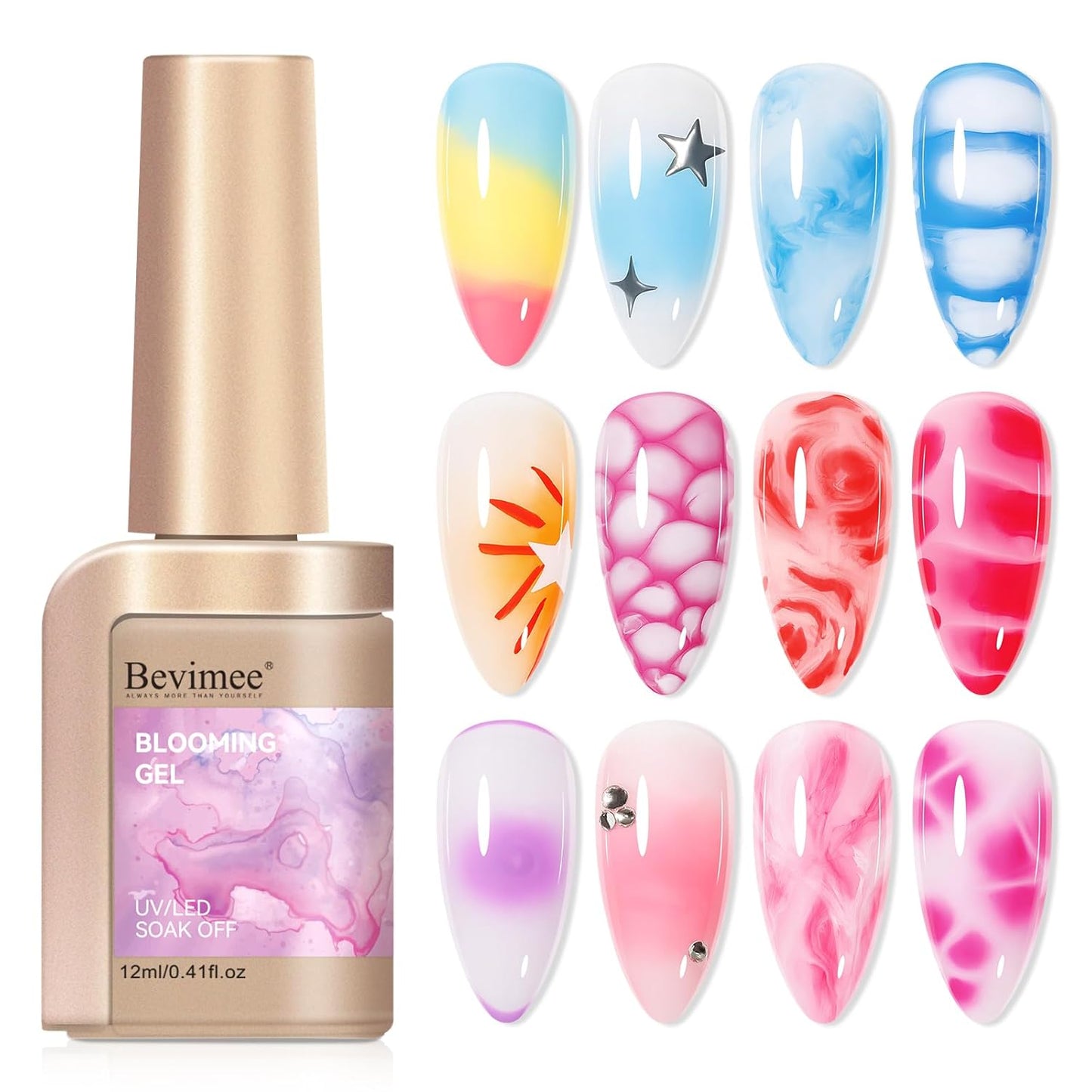 Nail Strengthener - Quick Dry Hardener for Weak & Damaged Nails | Extra Strong Growth Polish 12ML