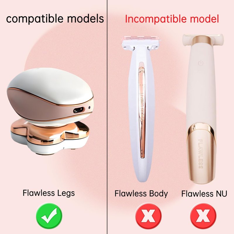LIANSUM USB Cable Finishing Touch Flawless Legs Charger Cord, Only Compatible with Flawless Legs Shaver Hair Remover Women Electric Trimmer, (NOT for Flawless Body Razor and Flawless Nu Razor)