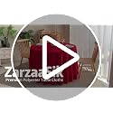 2-Pack 60x102 Inch Black Table Cloths - Stain & Wrinkle Resistant Polyester