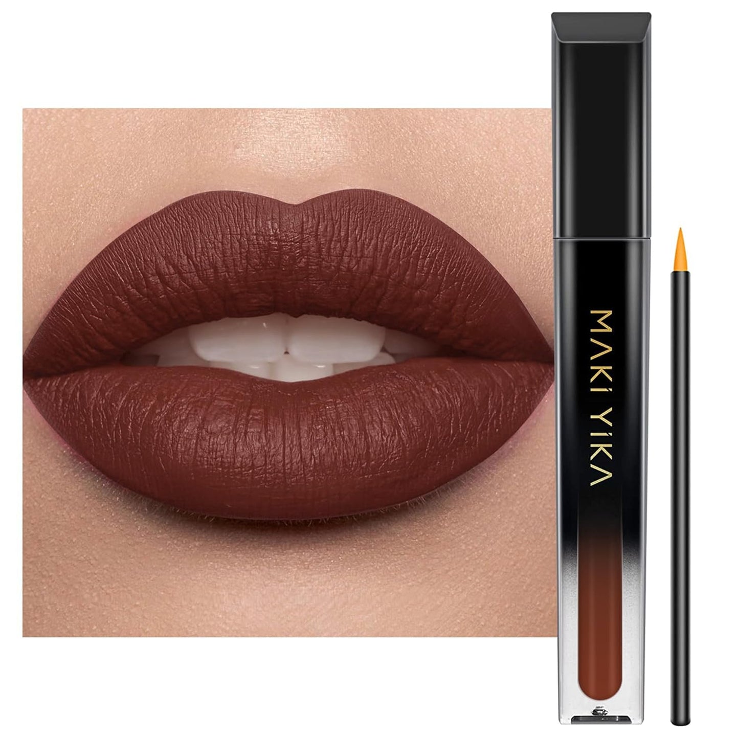 Burgundy Red Lipstick for Women - Long Lasting, No Smudge Matte Liquid | Transferproof & Cruelty-Free