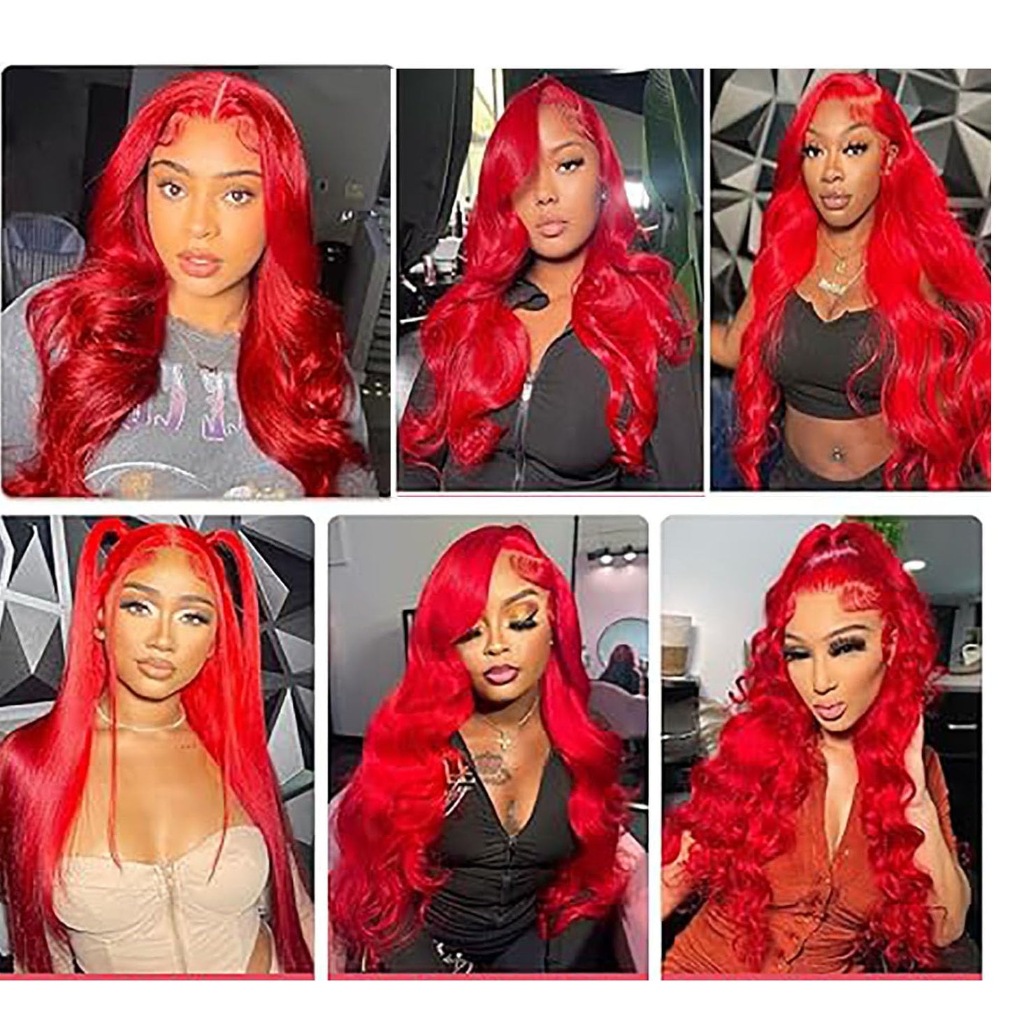Burgundy Human Hair Bundles Red Body Wave Bundles 34 34 34 Inch 8A Brazilian Virgin Remy 3 Bundles Double Weft Red Hair Extensions No Shedding