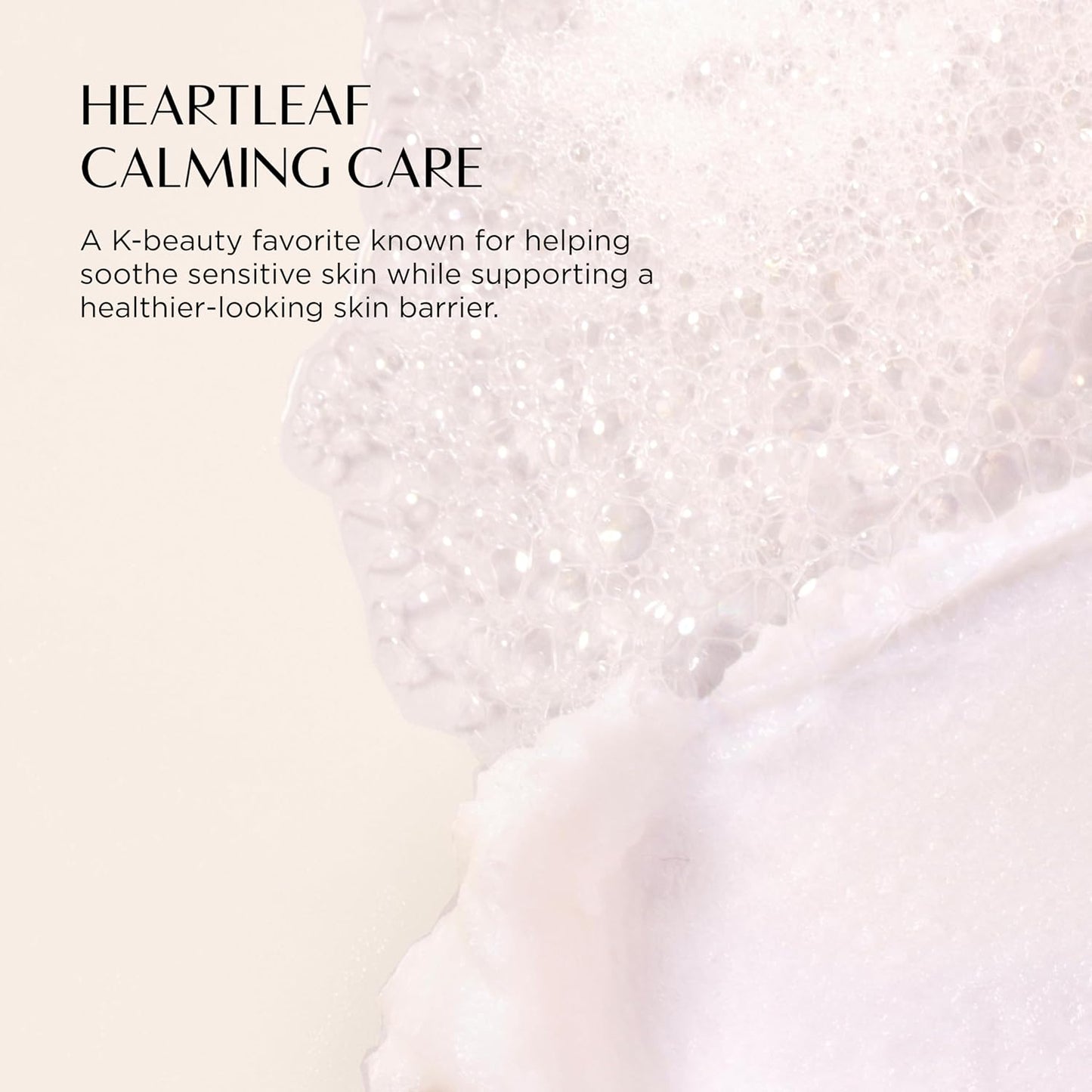 Cashmere Whip Clarifying Cleanser - Korean Deep Cleansing Foam for Pore Care | Gentle Facial Cleanser with Heartleaf, 120ml
