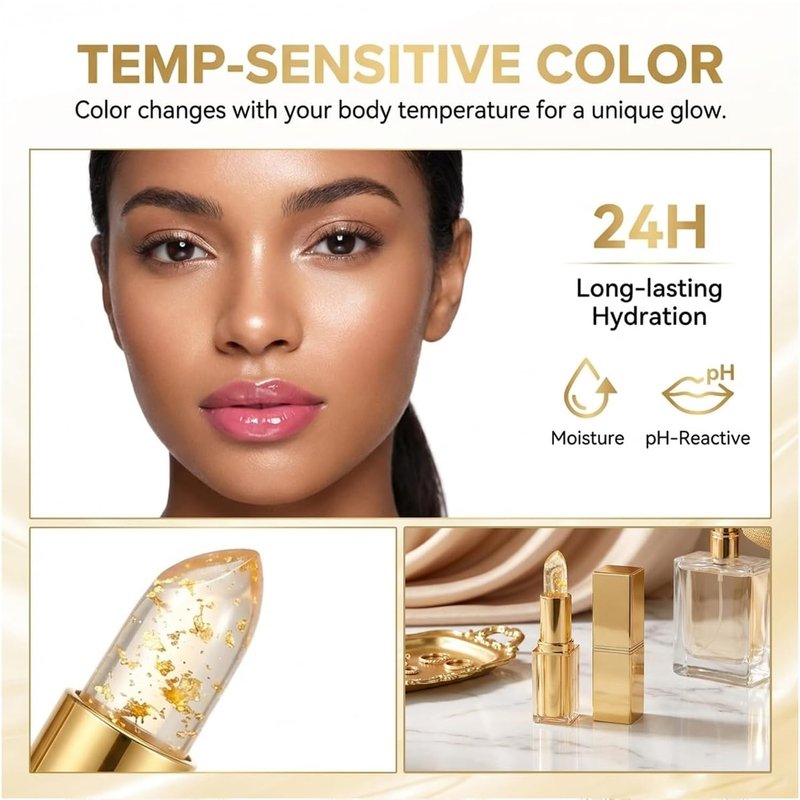 Areliaa Color Changing Lipstick - Long Lasting Moisturizing Tint for Older Women | 2 Pcs Set