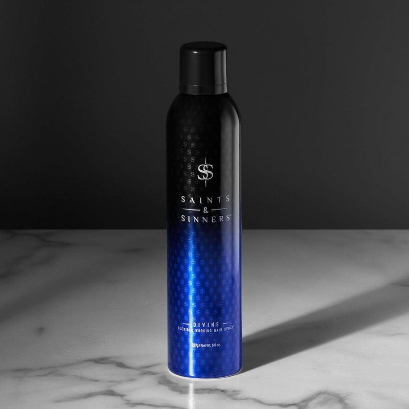 Divine Flexible Working Hair Spray - Long-Lasting Volume & Maximum Hold | Touchable, Brushable Finish