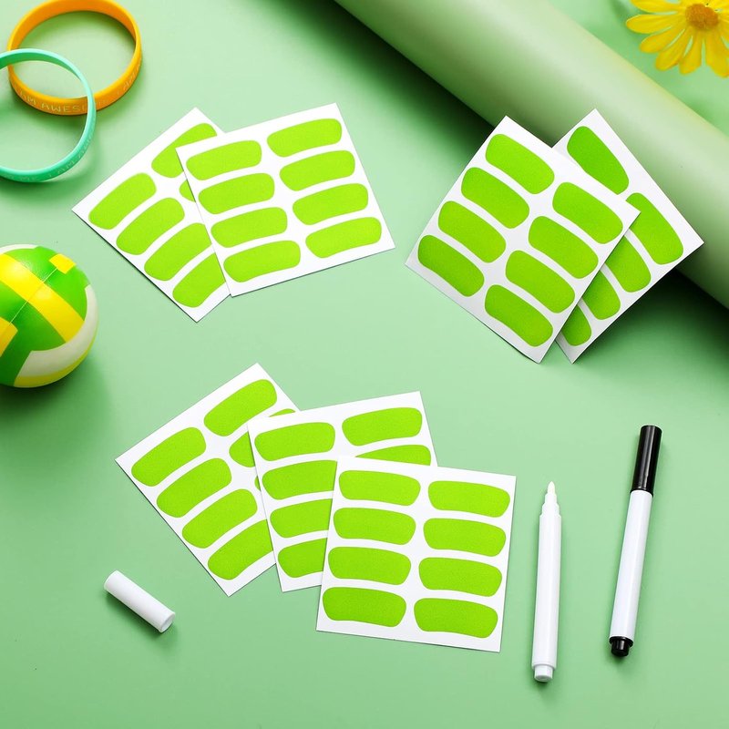 Sports Eye Stickers for Kids - 160 Pieces Football, Softball & Baseball Face Strips | Includes 2 Pencils for Game Day Fun
