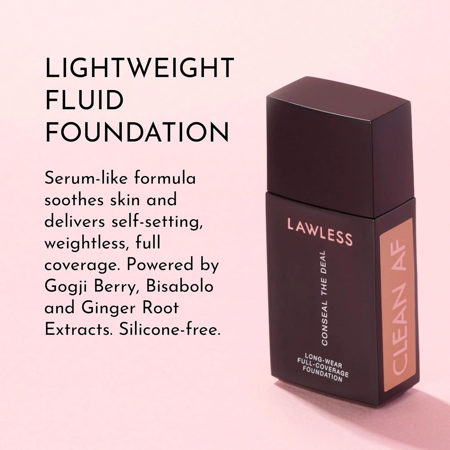 Long-Wear Full-Coverage Foundation - Conseal The Deal in Sienna | Flawless Finish