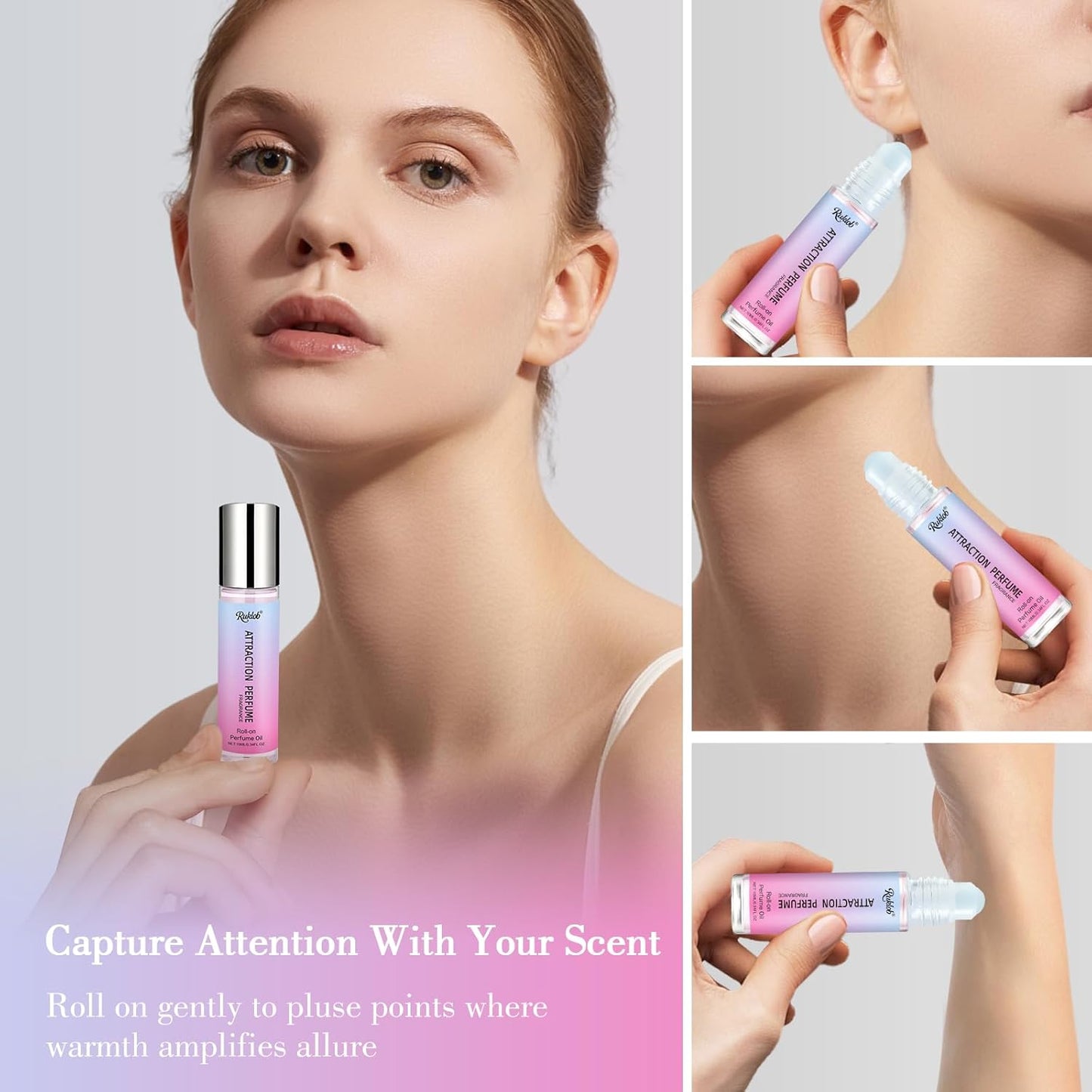 Pheromone Perfume for Women - Long-Lasting Roll-On Fragrance | Travel Size 0.34 fl. oz (10 mL)