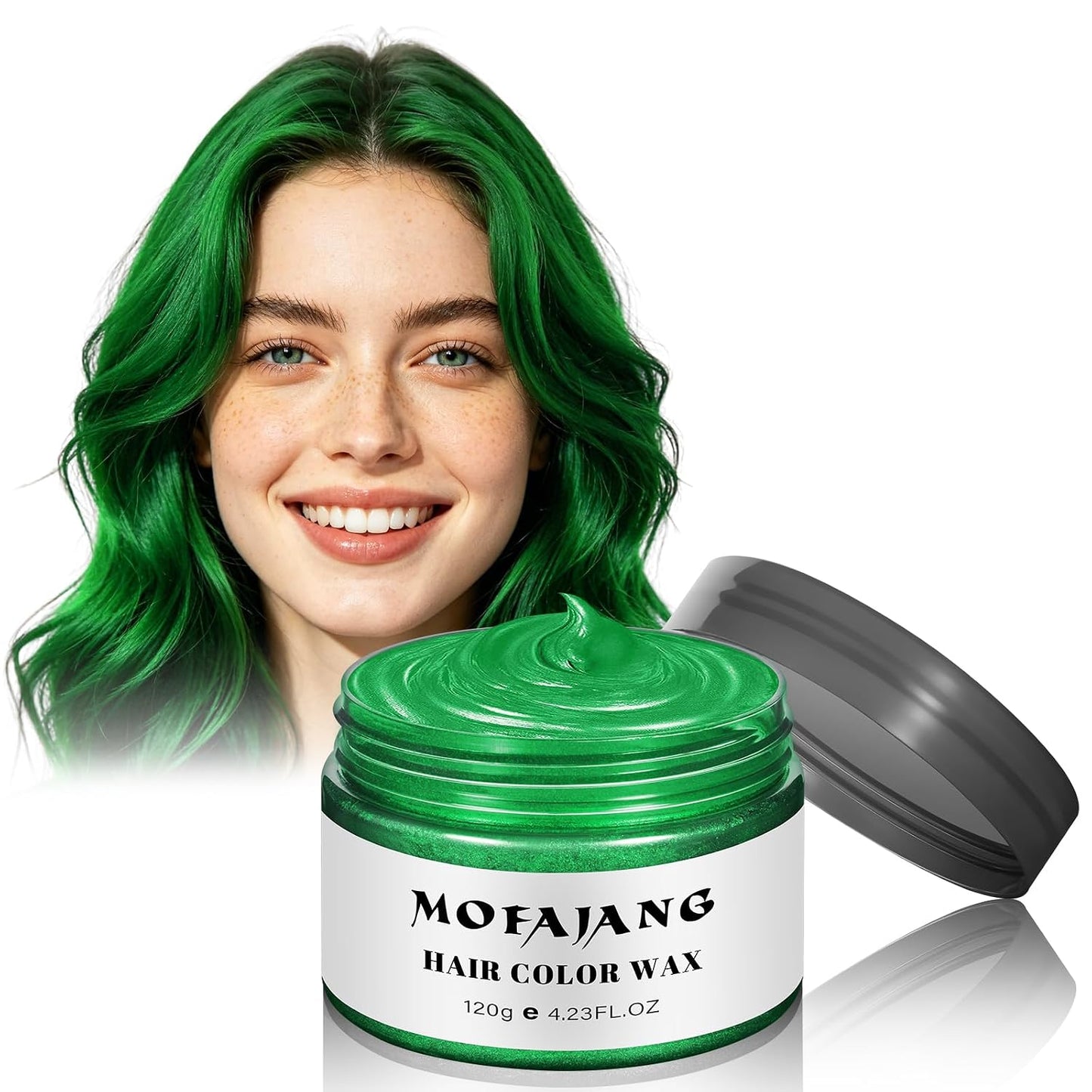 Temporary Hair Color Wax - Natural Washable Brown Hair Dye for Kids & Women | 4.23 Oz Perfect for Cosplay & Parties