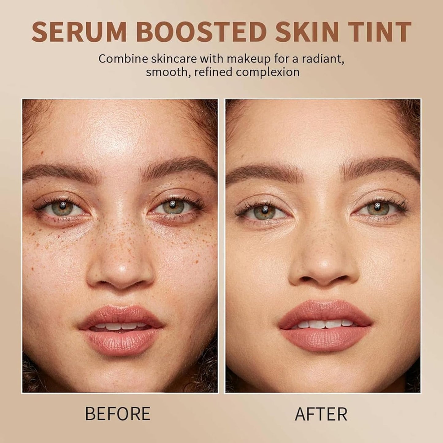 Beauty Balm Skin Tint - Full Coverage Foundation Stick & Concealer for Black Women | Natural Finish (#02)