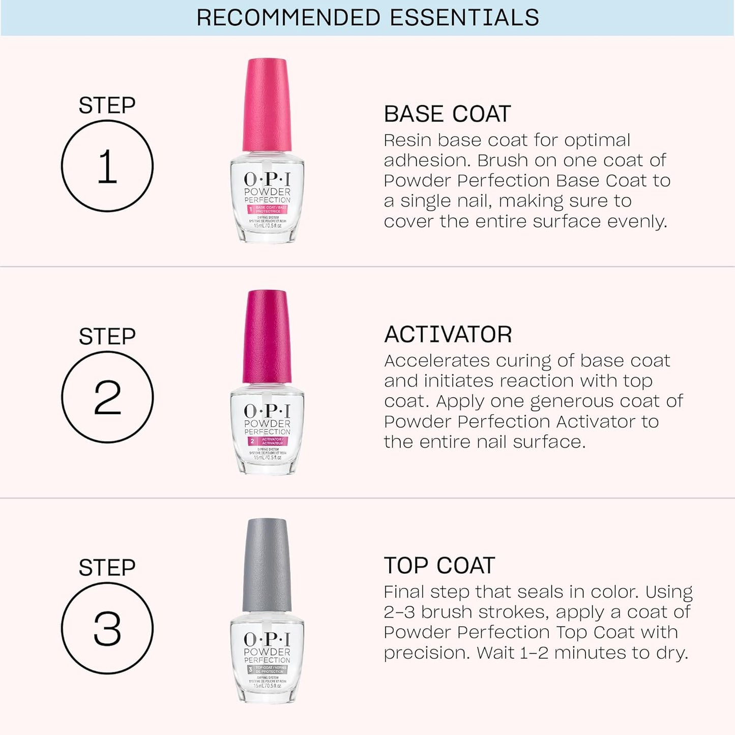OPI Nail Dipping Powder - Opaque Crème Finish for Long-Lasting Shine | Up to 3 Weeks Wear | New OPIcons Collection