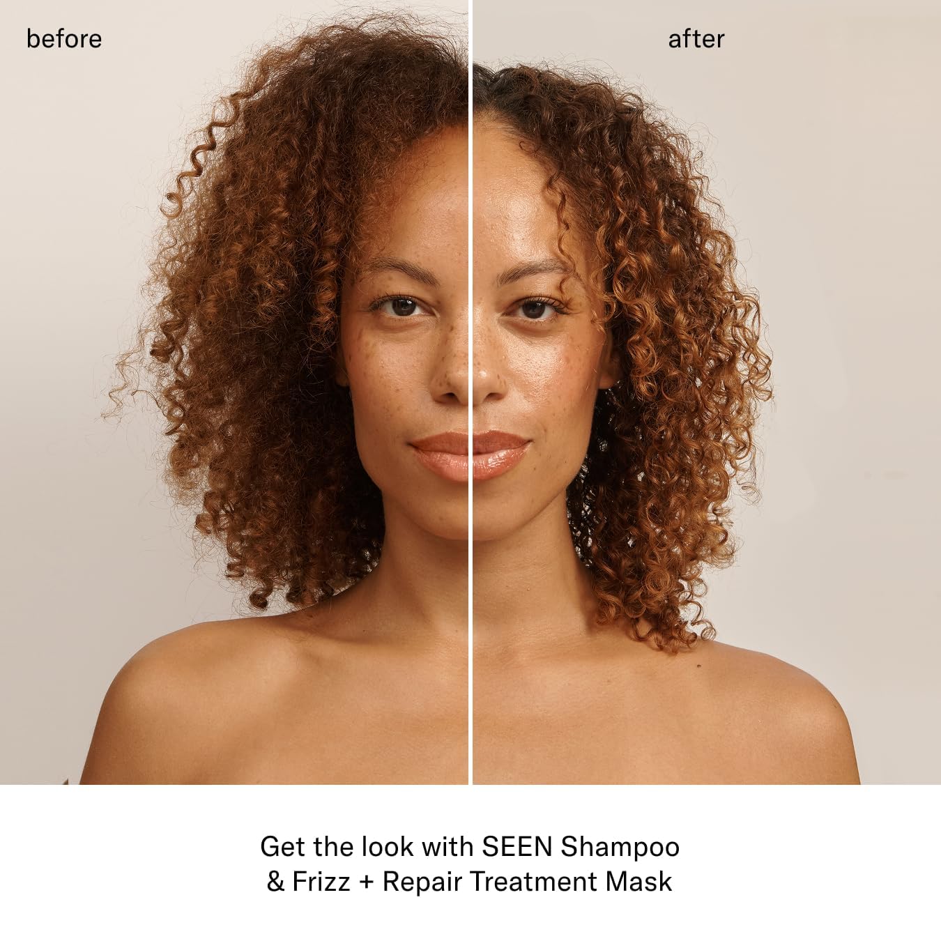 Frizz Control Treatment Mask - Fragrance-Free Repair for Stronger, Smoother Hair | Safe for Sensitive Skin