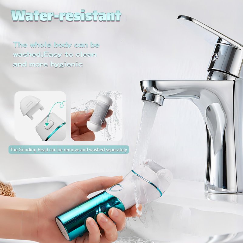 Electric Feet Callus Remover Foot File Electric Callus Remover Feet Portable Professional Pedi Feet Care for Dead Skin Callous Remover Tool 2 Speed Waterproof Pedicure Foot File Kit 5688Blue