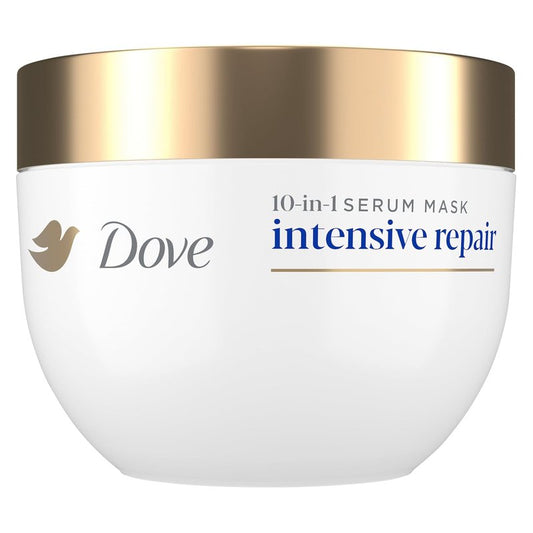 Dove Hair Intensive Repair Serum Mask - 10-in-1 Bio-Protein Care for Damaged Hair | 9.2 fl oz