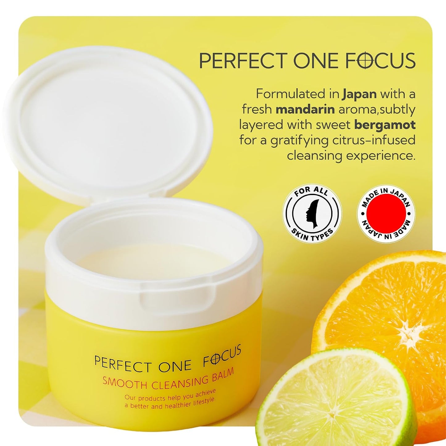 Cleansing Balm Makeup Remover - Smooth Formula for Gentle Cleansing | 2.64oz (75g)