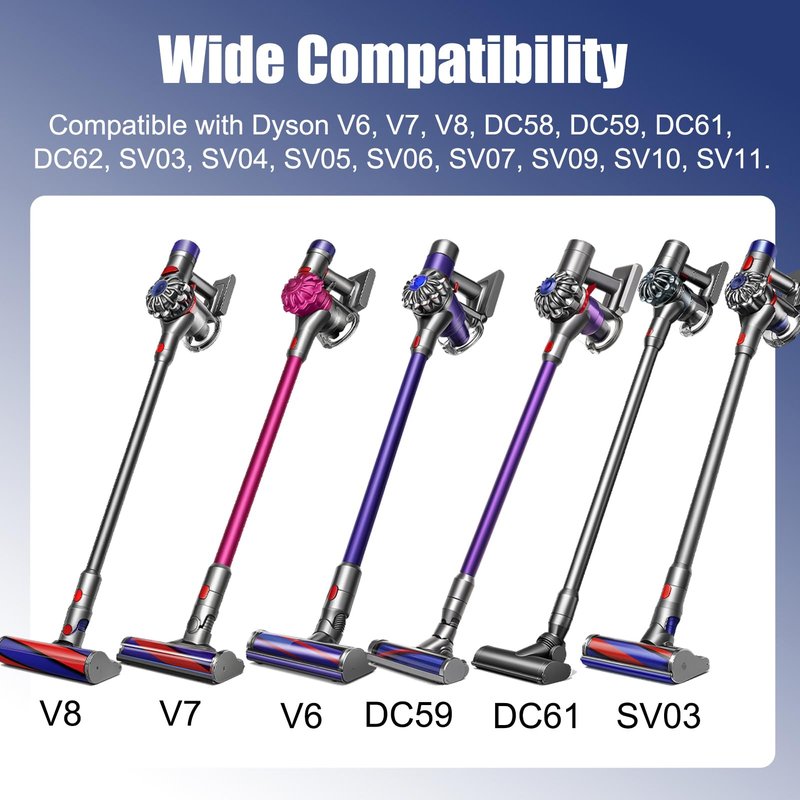 26.1V Charger for Dyson V6 V7 V8 and Car+Boat Cordless Vacuum Cleaner, Power Adapter with 5.9FT Cord for Dyson DC58 DC59 DC61 DC62 SV03 SV04 SV05 SV06 SV07 SV09 SV10