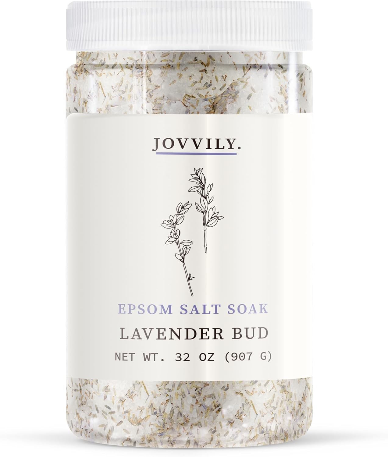 Epsom Salt Soaking Solution with Eucalyptus Leaf & Oil - Relaxing Aromatherapy (2 Pounds)