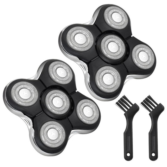 Pinkind Replacement Blades Compatible with Remington Balder Pro Head Shaver Model XR7000, 5 Dual Track Heads for Remington Shaver, Precision Electric Shaving for Bald Men,2 Pack