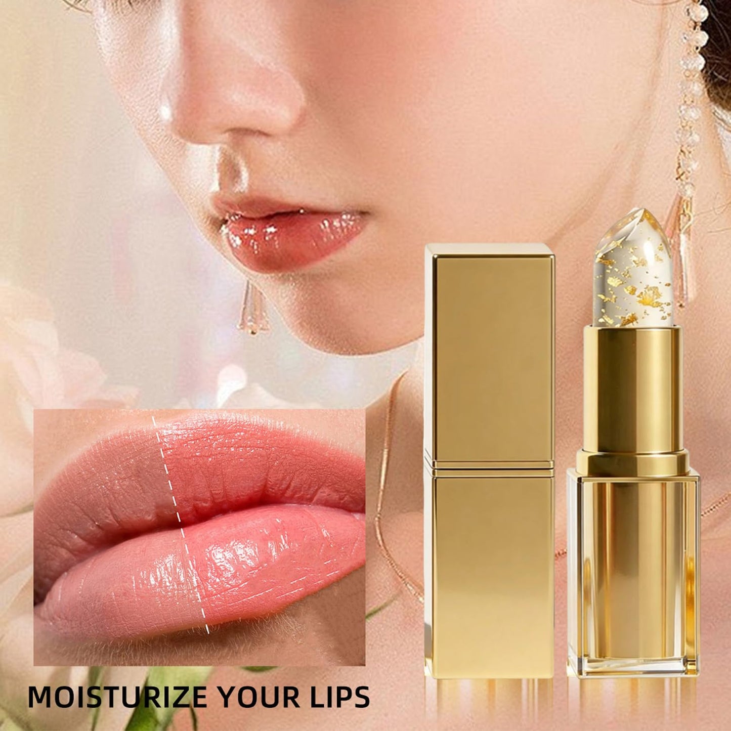 Areliaa Color Changing Lipstick - Transferproof PH Adjusting Formula | Long Lasting & Moisturizing (1pcs)
