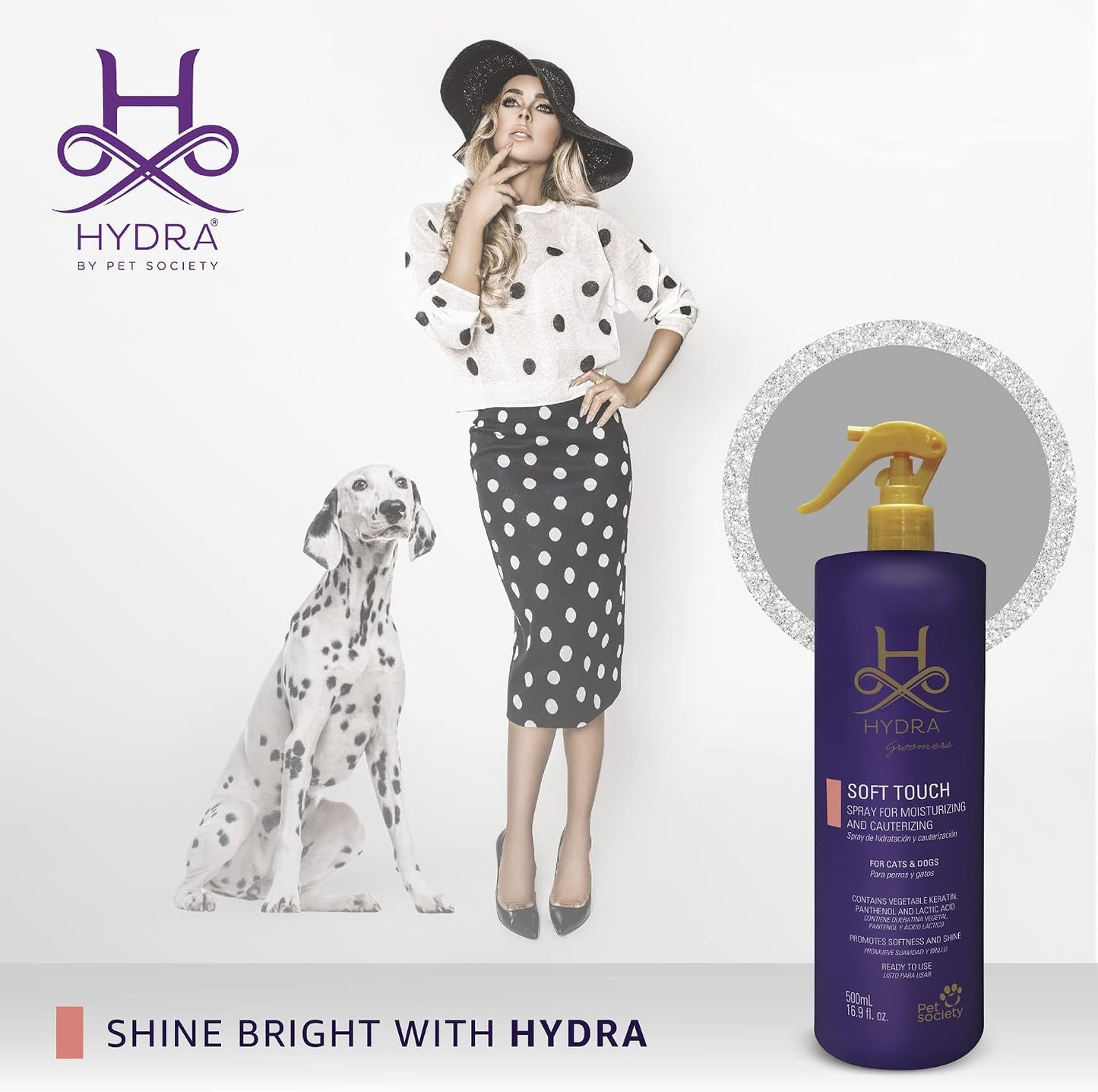 Hydra Soft-Touch Moisturizer Spray for Dogs & Cats - 16.9 oz