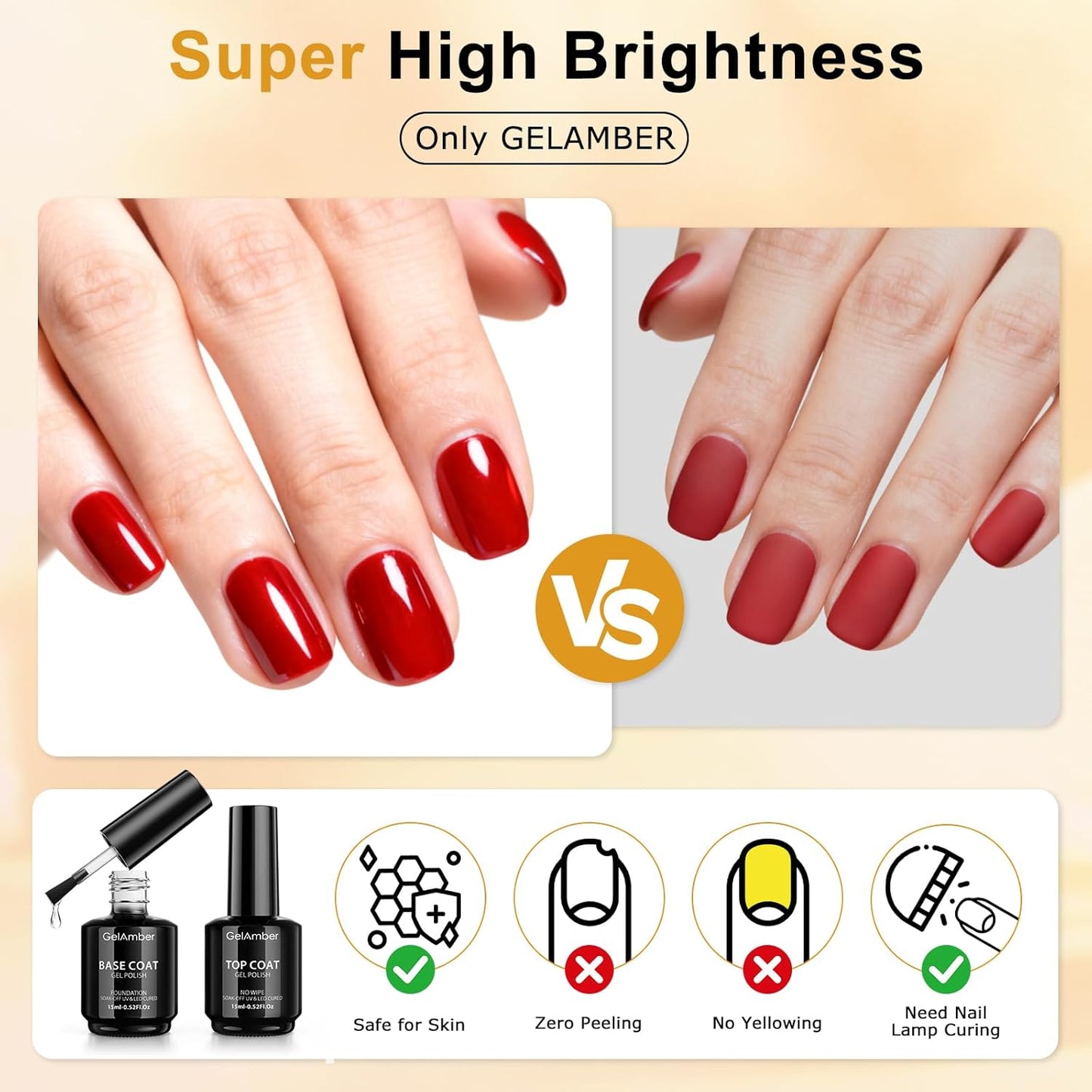 Nail Dehydrator and Primer 2-in-One Set - 15ml Gel Base, Top Coat, Cuticle Oil & Nail File | Acid-Free Essentials for Long-Lasting Manicure