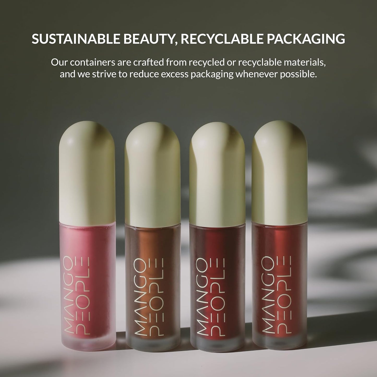 Hydrating Glossy Fruit Lip Stain - 2-in-1 Gloss & Long-Lasting Tint | Rose Milk, Lightweight Lip Makeup