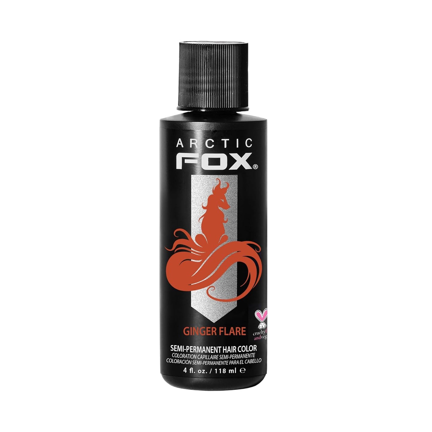 Arctic Fox Semi-Permanent Hair Dye - Vibrant Purple AF Color | Vegan, Ammonia-Free, 4 Fl Oz