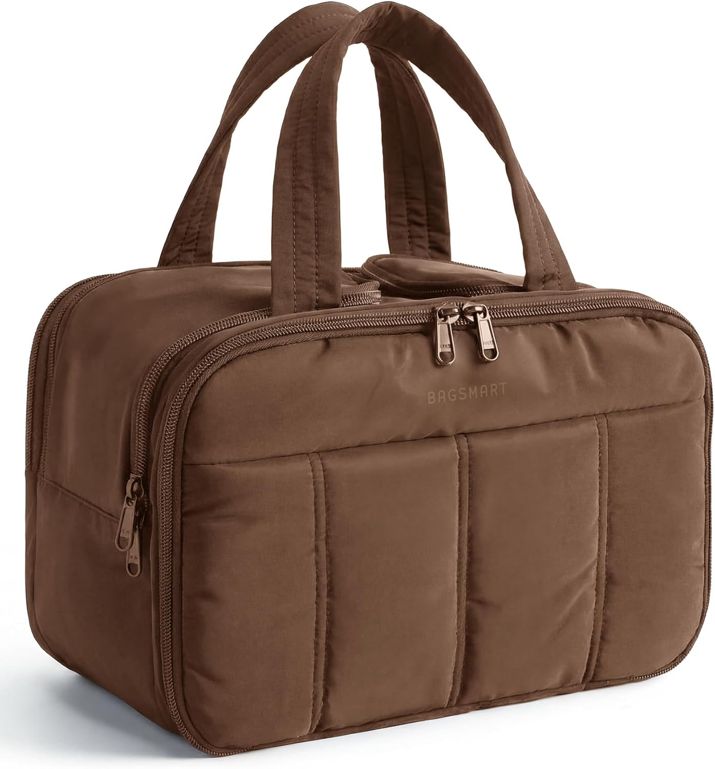 Travel Toiletry Bag - Large Lightweight Cosmetic Organizer for Women | Black, Perfect for Travel Essentials