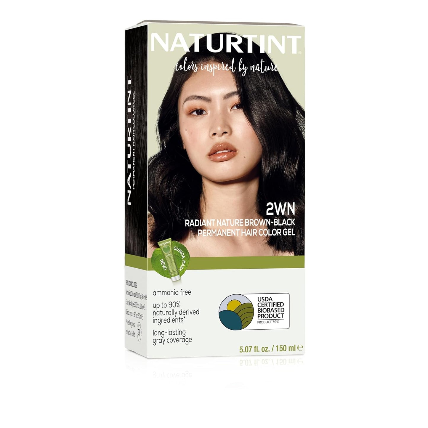 Naturtint 7N Hazelnut Blonde Permanent Hair Color | Ammonia-Free, Vegan, 100% Gray Coverage, Long-Lasting Results