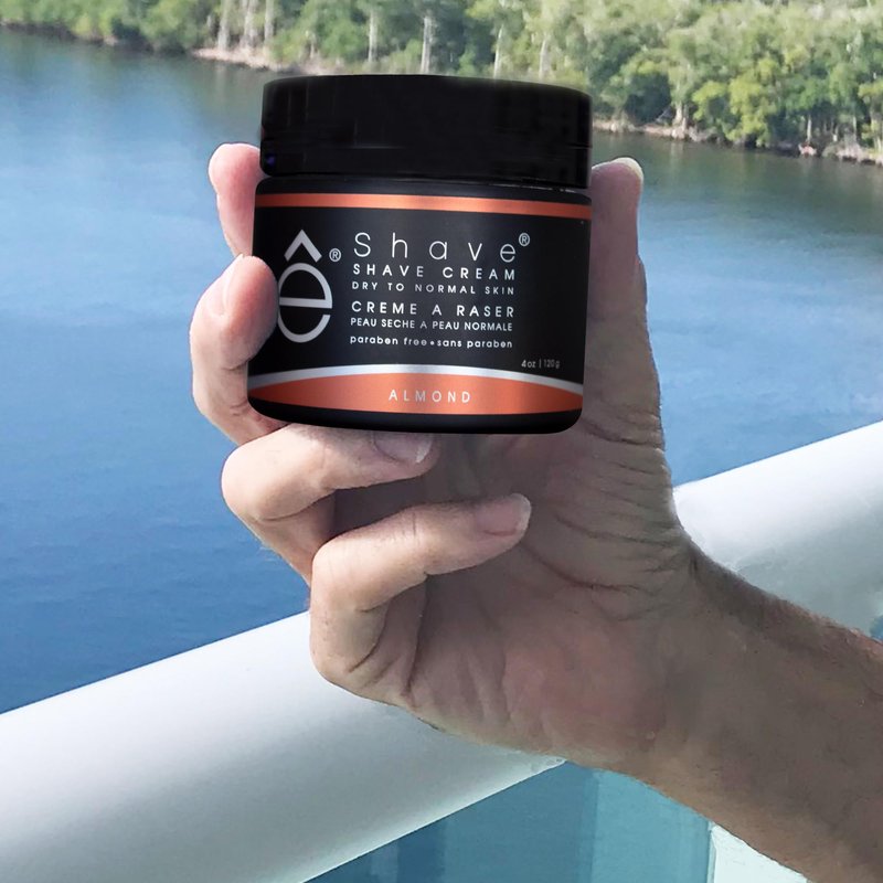 eShave Shaving Cream for Men, Lavender, prevents shaving irritation and razor burn, generates a rich lather for a soft, silky, Smoothest Shave