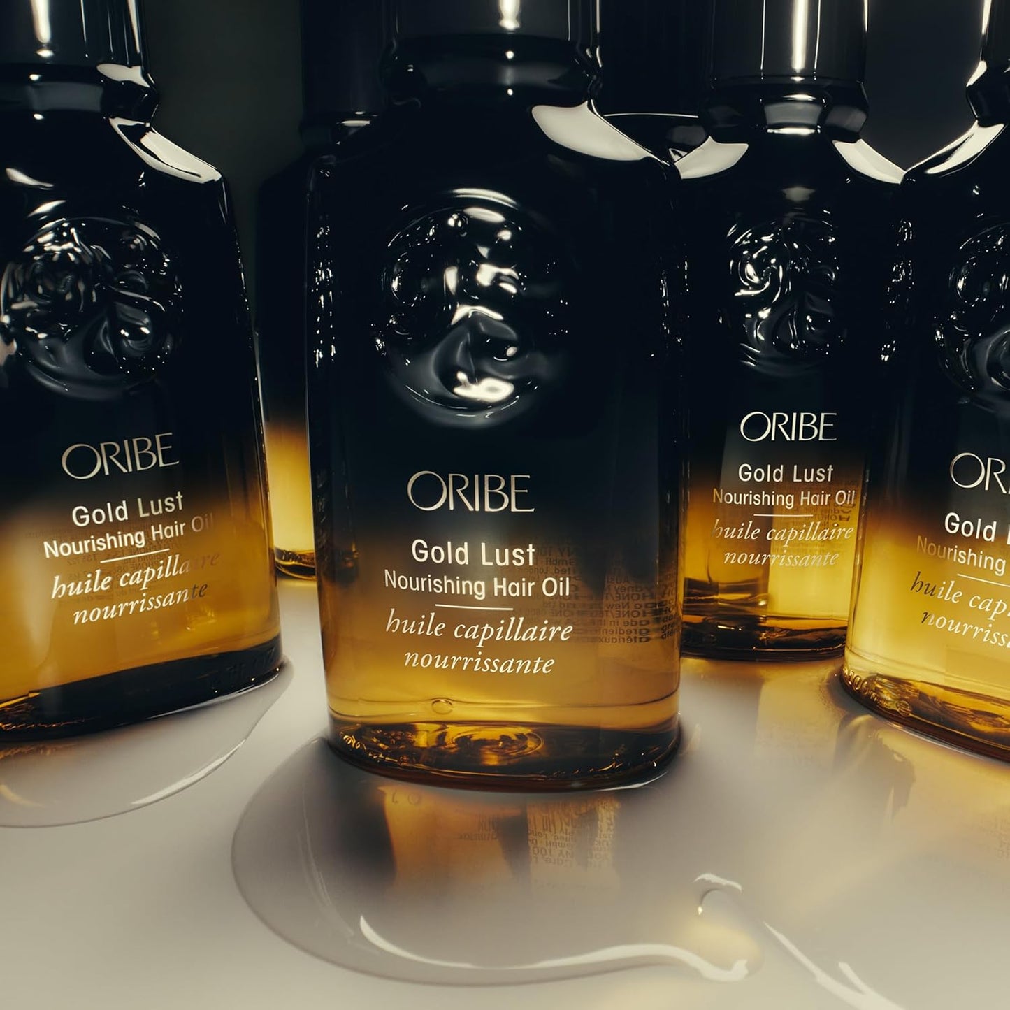 Oribe Gold Lust Nourishing Hair Oil - Repair & Protect Color-Treated Hair - Smooths Frizz, Adds Shine | 3.4 oz