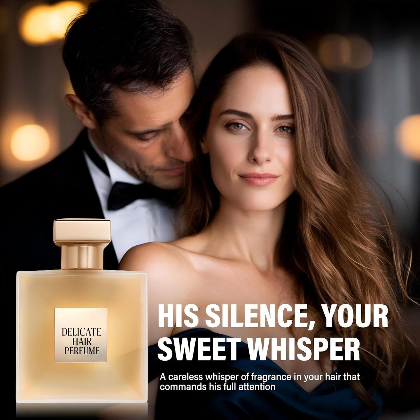 Hair Perfume for Women - 50ML Natural Pheromones | Long-Lasting Fragrance for Dry, Frizzy Hair