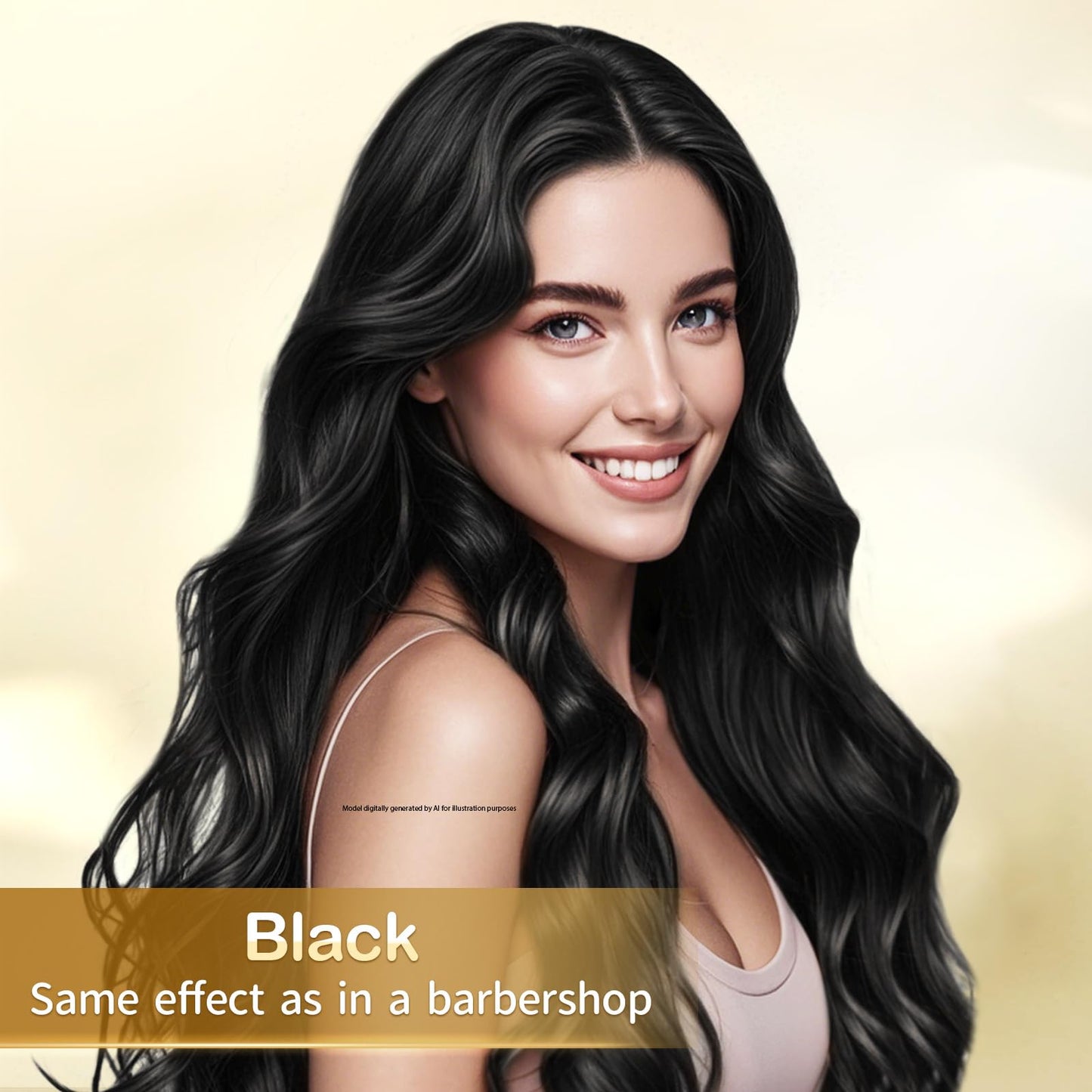 MEIDU Black Hair Dye Shampoo 3 in 1,Cover Gray Hairs,Herbal Ingredients,Contains Ginseng Extract,Natural Hair Coloring