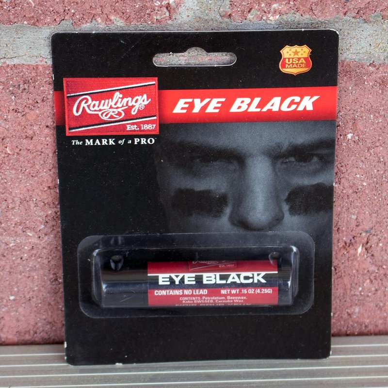 Rawlings Eye Black Stick - Retractable Tube for Glare Reduction | Baseball & Softball | Multiple Colors Available