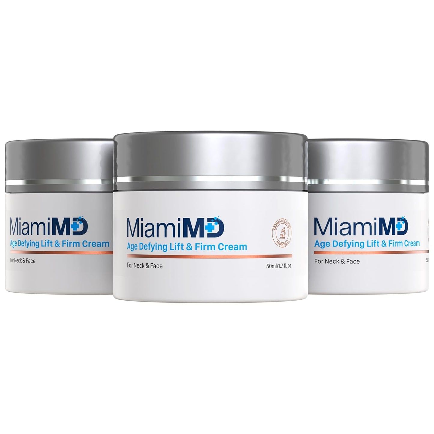 MiamiMD Age-Defying Face Cream - Lifting & Firming Anti-Aging Moisturizer for Smooth, Radiant Skin | 1.7oz