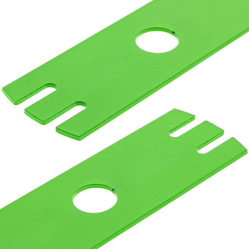 8TEN Edger Blade 8" x 2.5" Compatible with Ryobi Echo Stihl Maruyama Husqvarna 1 Inch Center Hole (10 Pack) 69601552631 216062